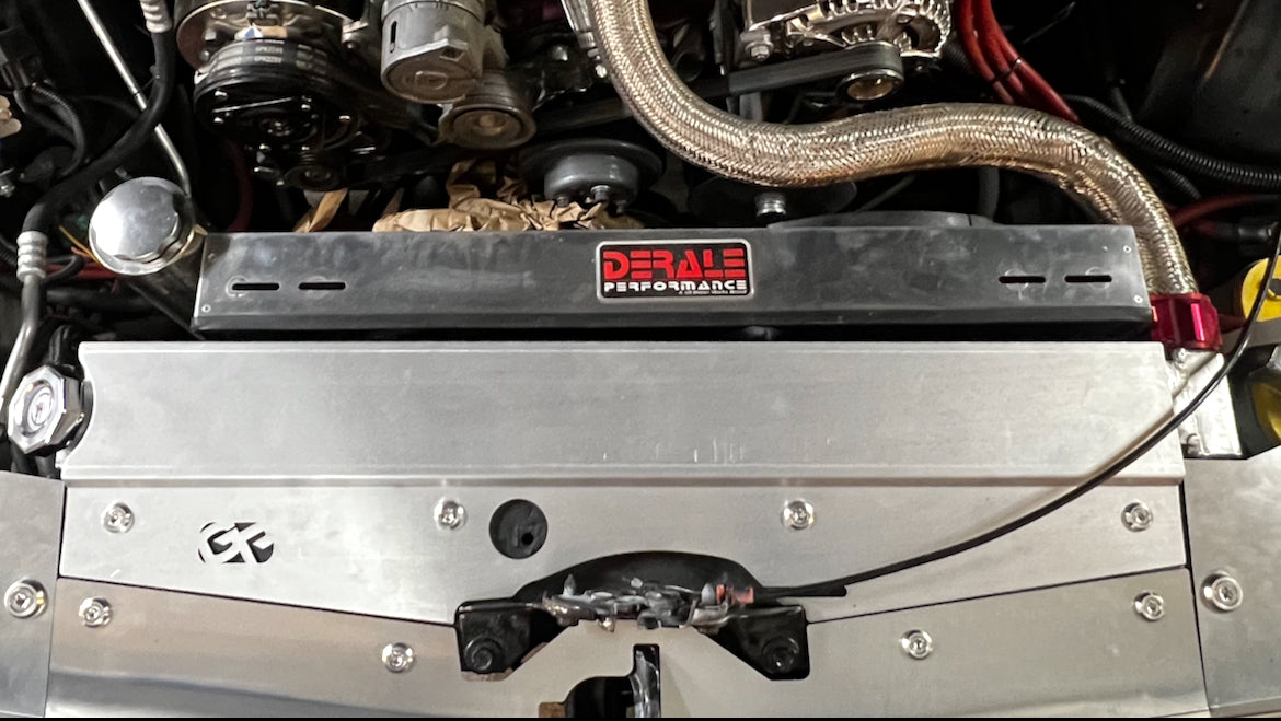 The chevy caprice classic radiator cover (box chevy)
