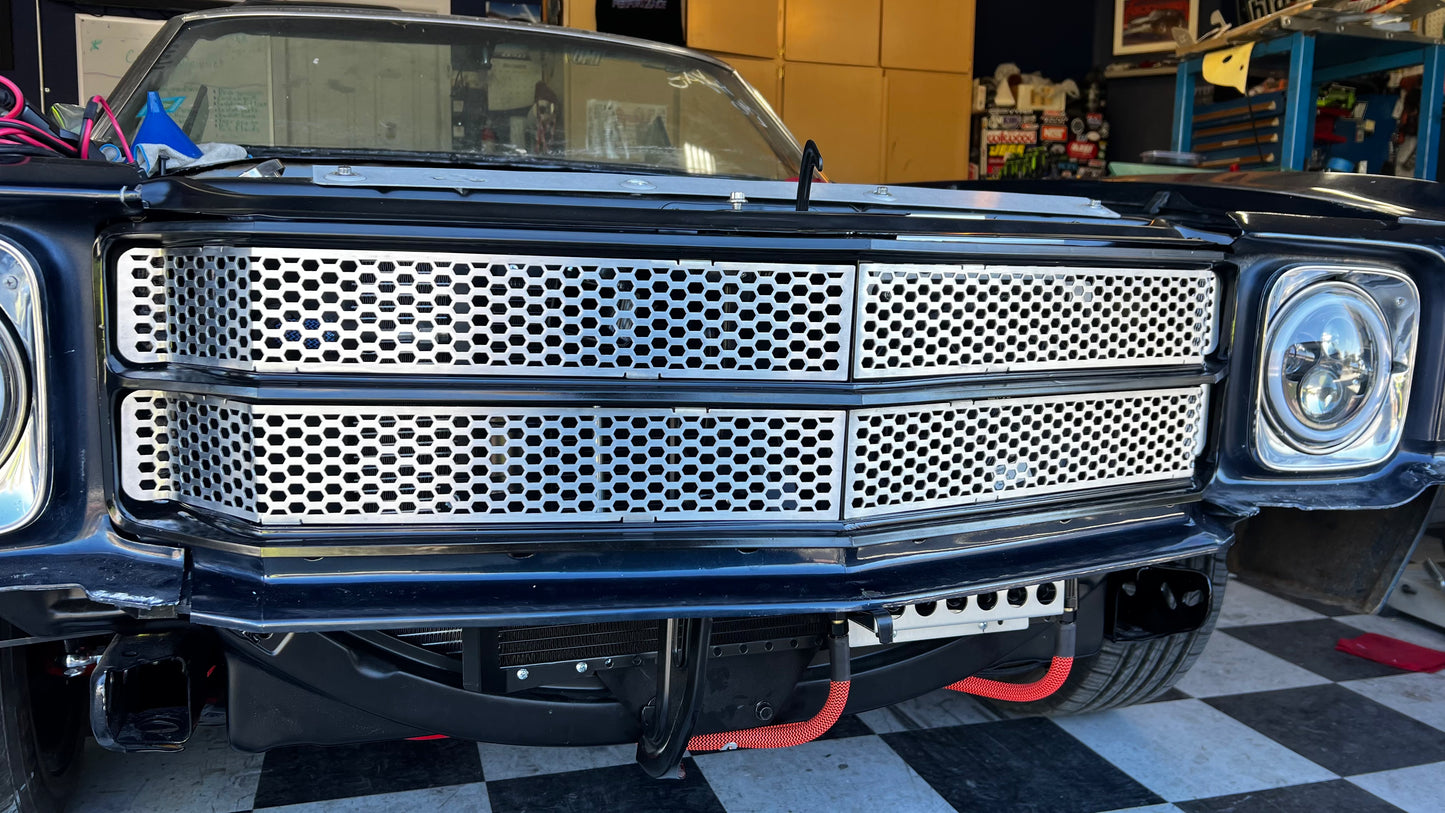 71 chevelle/ El Camino custom grill inserts