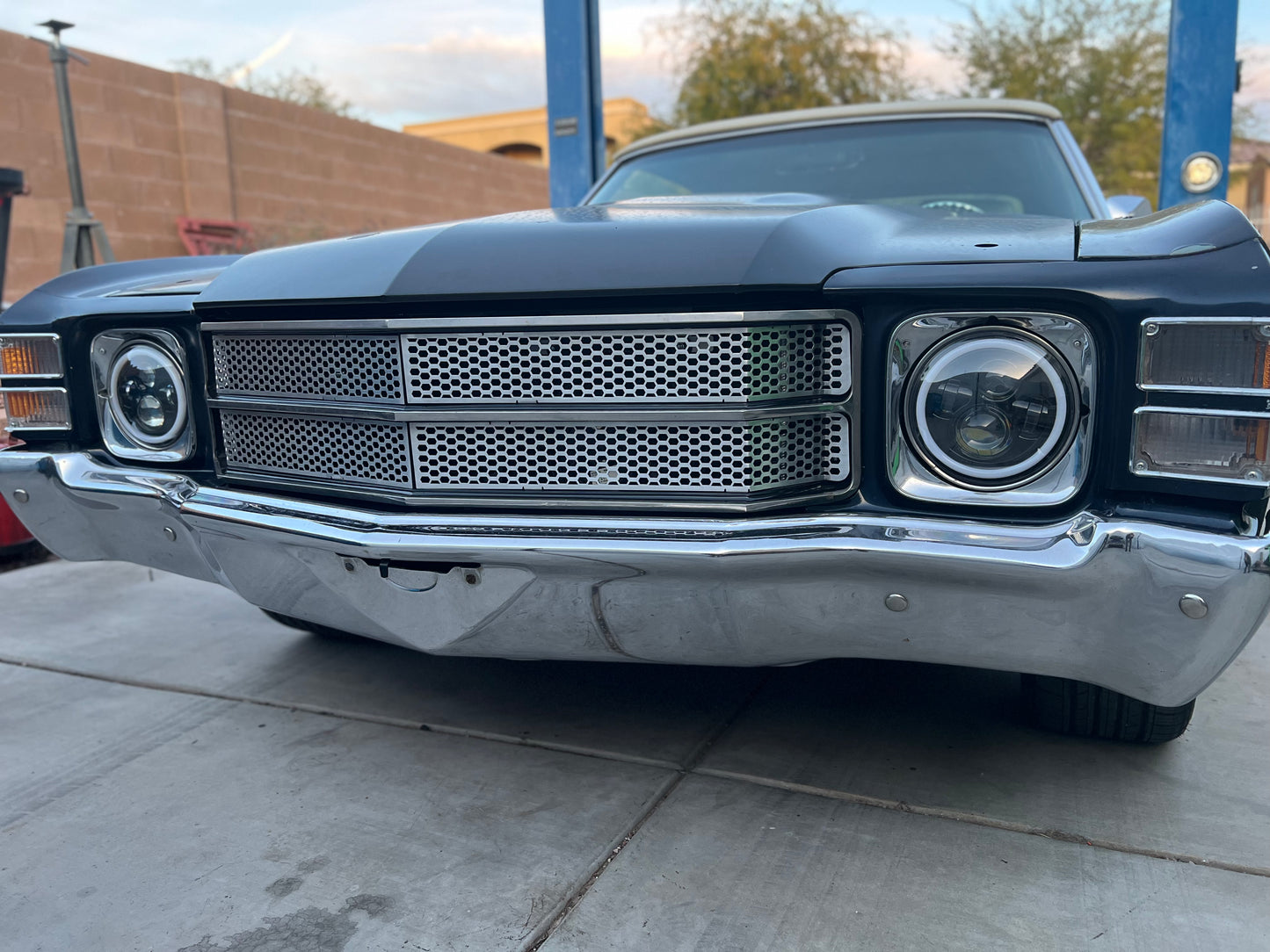 71 chevelle/ El Camino custom grill inserts